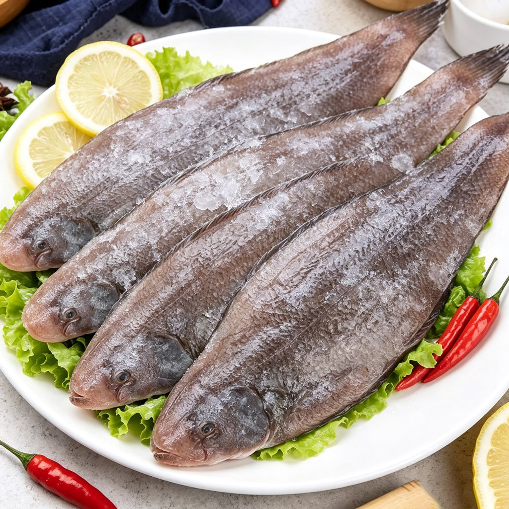 Whole Frozen Sole Fish - view 1